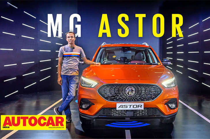 2021 MG Astor first look video